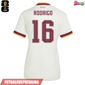 Lacne Ženy Futbalové dres Španielsko Rodri Hernandez #16 MS 2026 Krátky Rukáv - Preč